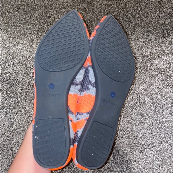Rothy’s size 9 neon camo points - Picture 7 of 8